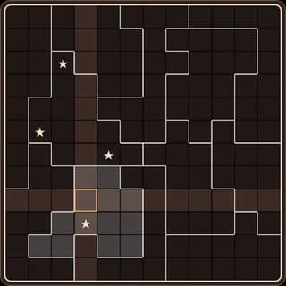 A 3-Star Battle board in the 10+ Number Puzzles app